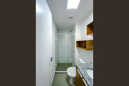 Banheiro de apartamento para alugar com 1 quarto, 27m² em Mooca, São Paulo