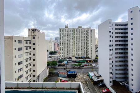 Vista da Varanda de apartamento à venda com 1 quarto, 42m² em Barra Funda, São Paulo