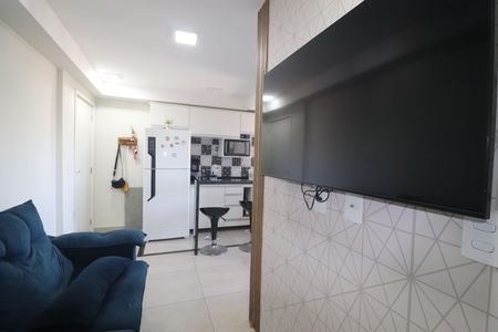 Sala de apartamento para alugar com 2 quartos, 40m² em Parque Erasmo Assunção, Santo André