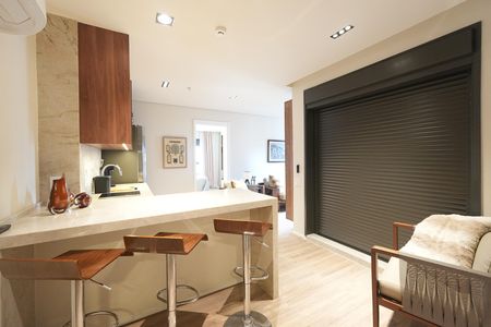 Sala de apartamento para alugar com 1 quarto, 57m² em Bela Vista, São Paulo