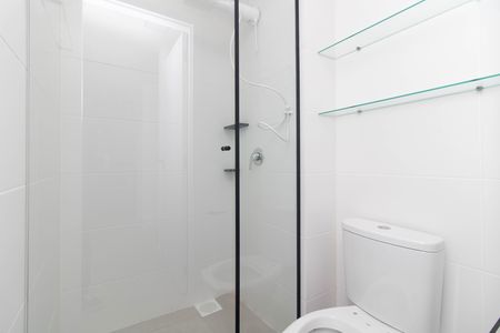 Apartamento para alugar com 33m², 1 quarto e 1 vaga Apartamento para alugar com 33m², 1 quarto e 1 vagaBanheiro social