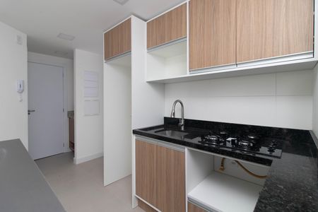 Cozinha de apartamento para alugar com 1 quarto, 33m² em Farroupilha, Porto Alegre