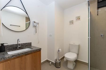 Studio para alugar com 37m², 1 quarto e sem vagaBanheiro Social