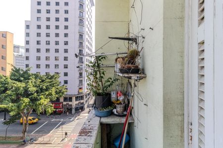 Varanda de apartamento à venda com 1 quarto, 72m² em Campos Elíseos, São Paulo