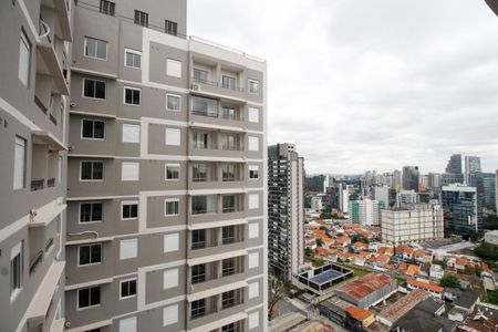 Vista da Suíte de kitnet/studio à venda com 1 quarto, 25m² em Pinheiros, São Paulo
