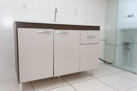 Cozinha - Armários de apartamento para alugar com 2 quartos, 42m² em Chácara Califórnia, São Paulo