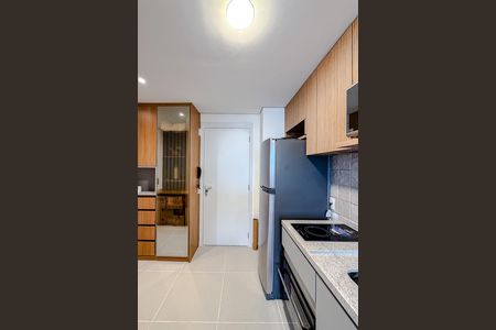 Studio para alugar com 32m², 1 quarto e sem vaga Studio para alugar com 32m², 1 quarto e sem vagaCozinha