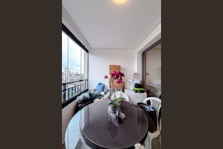Varanda de kitnet/studio à venda com 1 quarto, 32m² em Sacomã, São Paulo