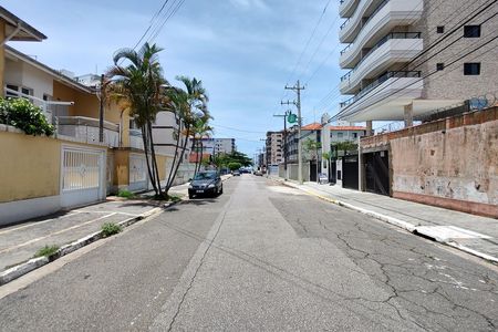 Vista da Rua de apartamento para alugar com 3 quartos, 130m² em Vila Caiçara, Praia Grande