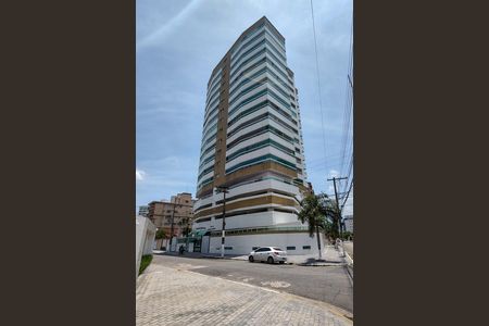 Fachada de apartamento para alugar com 3 quartos, 130m² em Vila Caiçara, Praia Grande