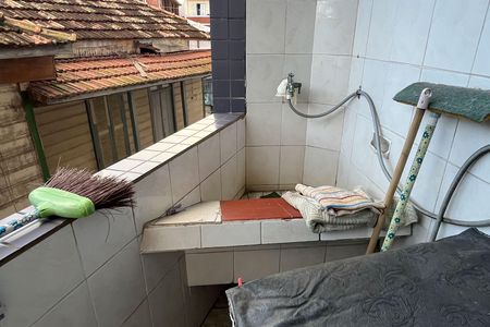 Área de Serviço de apartamento para alugar com 2 quartos, 100m² em Estuário, Santos