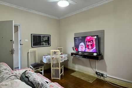 Sala de apartamento para alugar com 2 quartos, 100m² em Estuário, Santos