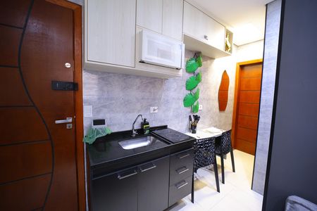 Cozinha de apartamento para alugar com 1 quarto, 30m² em Aricanduva, São Paulo
