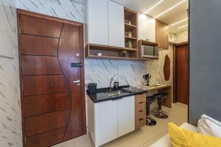 Cozinha de apartamento para alugar com 1 quarto, 30m² em Aricanduva, São Paulo