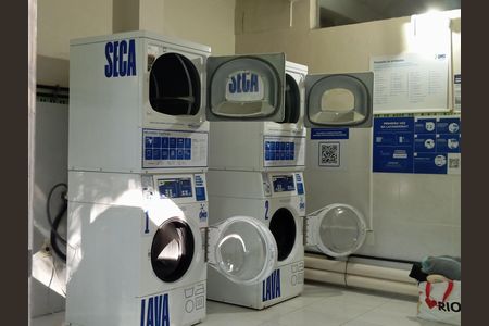 Studio para alugar com 30m², 1 quarto e 1 vaga Studio para alugar com 30m², 1 quarto e 1 vagaLavanderia