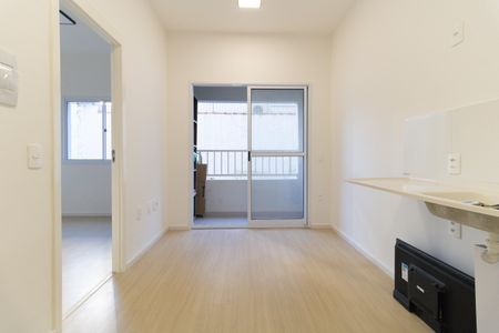 Cozinha e Sala de apartamento para alugar com 1 quarto, 24m² em Vila Dom Pedro I, São Paulo