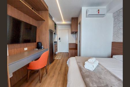 Studio de apartamento para alugar com 1 quarto, 23m² em Santo Amaro, São Paulo