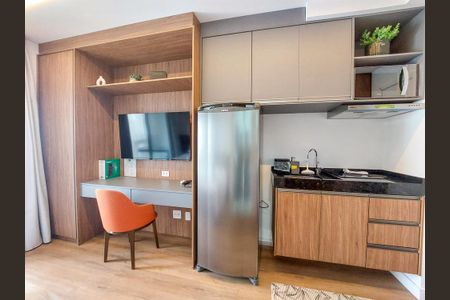 Studio de apartamento para alugar com 1 quarto, 23m² em Santo Amaro, São Paulo