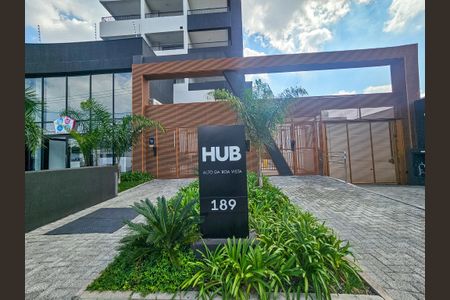 Apartamento para alugar com 23m², 1 quarto e sem vagaFachada e portaria