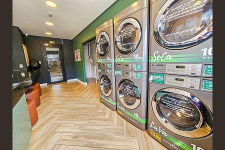 Apartamento para alugar com 23m², 1 quarto e sem vagaLavanderia
