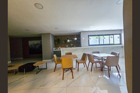 Apartamento para alugar com 23m², 1 quarto e sem vagaÁrea comum - Salão de festas