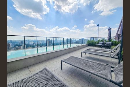 Apartamento para alugar com 23m², 1 quarto e sem vagaFachada e portaria