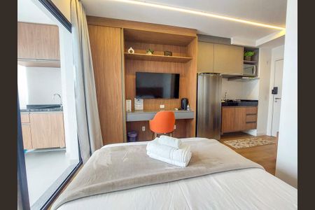 Studio de apartamento para alugar com 1 quarto, 23m² em Santo Amaro, São Paulo