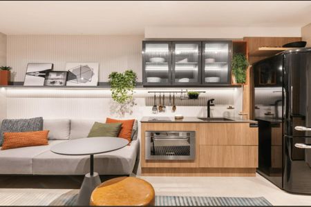 Foto 02 de apartamento à venda com 1 quarto, 27m² em Vila Olímpia, São Paulo