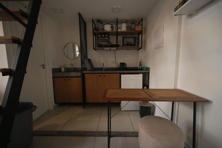 Studio à venda com 36m², 1 quarto e sem vagaCozinha