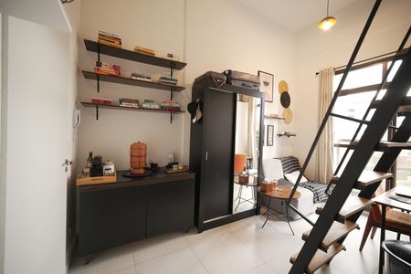 Studio à venda com 36m², 1 quarto e sem vagaSala