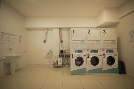 Studio à venda com 36m², 1 quarto e sem vagaLavanderia