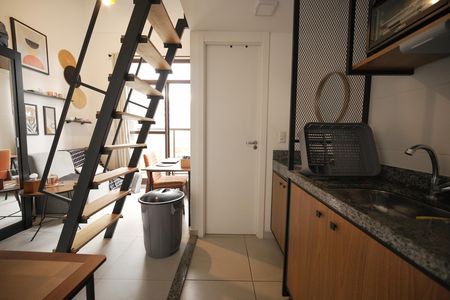 Studio à venda com 36m², 1 quarto e sem vagaCozinha