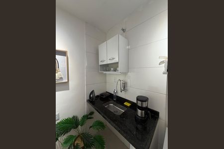 Cozinha de kitnet/studio à venda com 1 quarto, 20m² em Copacabana, Rio de Janeiro