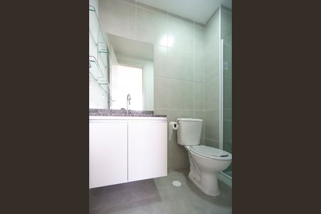 Apartamento para alugar com 43m², 2 quartos e 1 vaga Apartamento para alugar com 43m², 2 quartos e 1 vagaBanheiro da suíte