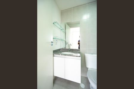 Apartamento para alugar com 43m², 2 quartos e 1 vaga Apartamento para alugar com 43m², 2 quartos e 1 vagaBanheiro social