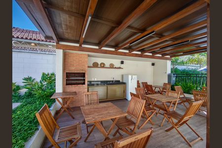 Apartamento à venda com 44m², 2 quartos e 1 vaga Apartamento à venda com 44m², 2 quartos e 1 vagaÁrea comum - Churrasqueira