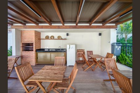 Apartamento à venda com 44m², 2 quartos e 1 vaga Apartamento à venda com 44m², 2 quartos e 1 vagaÁrea comum - Churrasqueira