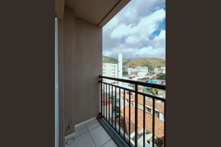 Varanda da Sala de apartamento à venda com 2 quartos, 44m² em Sampaio, Rio de Janeiro