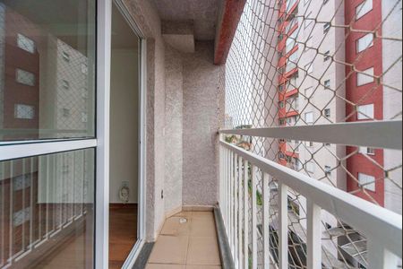 Varanda da Sala de apartamento à venda com 2 quartos, 87m² em Vila Homero Thon, Santo André