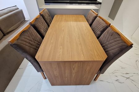 Apartamento para alugar com 90m², 3 quartos e 2 vagas Apartamento para alugar com 90m², 3 quartos e 2 vagasSala de Jantar