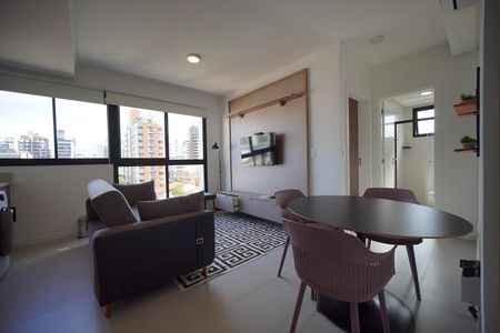 Sala de apartamento para alugar com 1 quarto, 40m² em Centro, Florianópolis