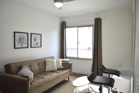 Sala de apartamento para alugar com 1 quarto, 50m² em Vila Clementino, São Paulo