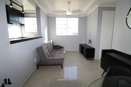 Sala de apartamento para alugar com 2 quartos, 48m² em Parque Industrial, São José dos Campos