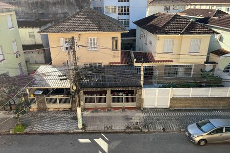 Vista da Sala de apartamento para alugar com 2 quartos, 65m² em Vila Belmiro, Santos