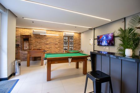 Apartamento para alugar com 38m², 2 quartos e sem vaga Apartamento para alugar com 38m², 2 quartos e sem vagaSalão de jogos