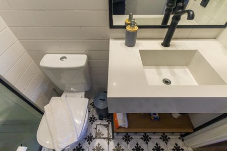 Studio para alugar com 24m², 1 quarto e sem vaga Studio para alugar com 24m², 1 quarto e sem vagaBanheiro