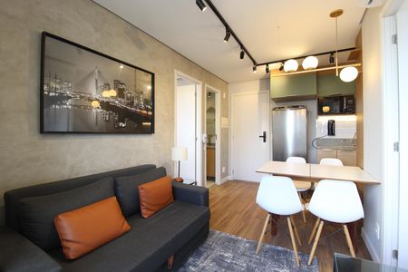 Sala de apartamento para alugar com 2 quartos, 36m² em Moema, São Paulo