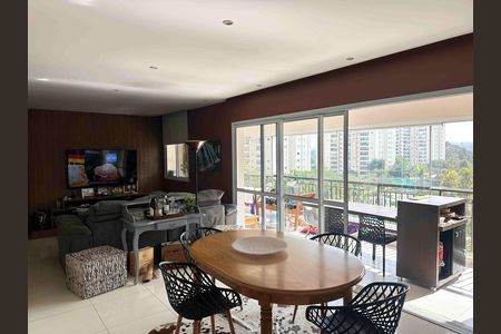 Sala de Jantar de apartamento para alugar com 2 quartos, 144m² em Alphaville, Santana de Parnaíba