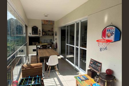 Varanda gourmet de apartamento para alugar com 2 quartos, 144m² em Alphaville, Santana de Parnaíba