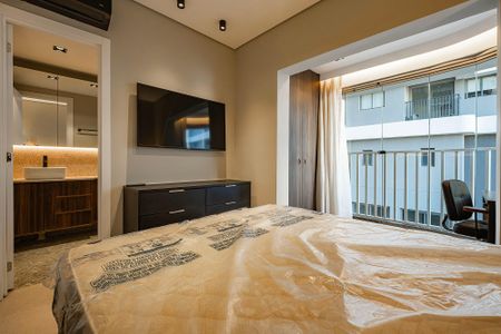 Suíte de apartamento para alugar com 1 quarto, 45m² em Pinheiros, São Paulo